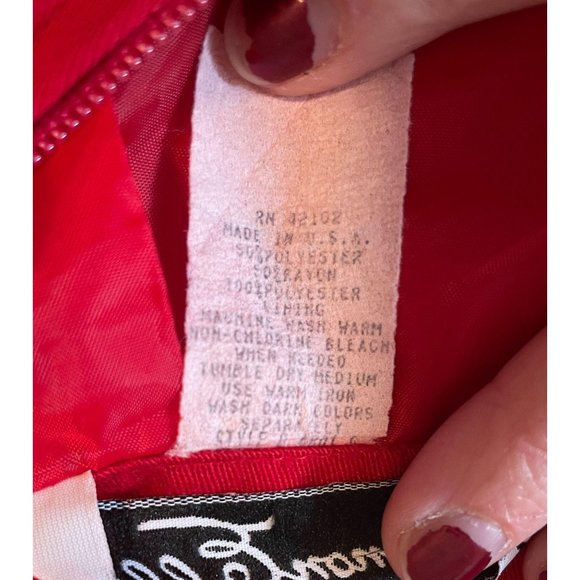 Vintage Red Pencil Skirt Simon Ellis 60s 70s - Picture 6 of 9